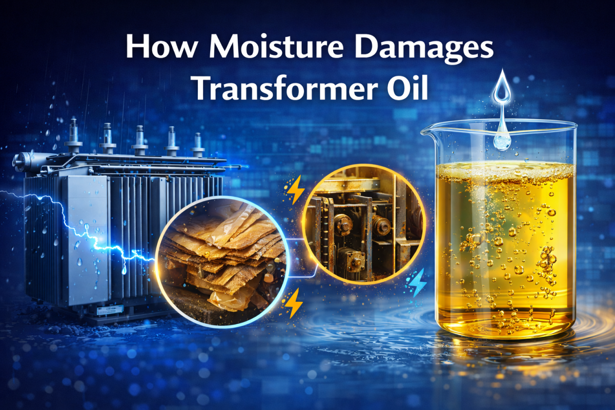 How Moisture Damages Transformer Oil